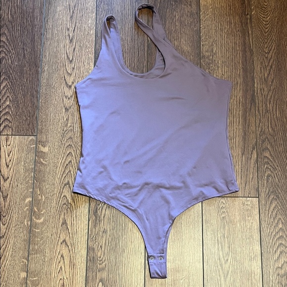 ReoRia Tops - ReoRia Purple Sleeveless Bodysuit XL
